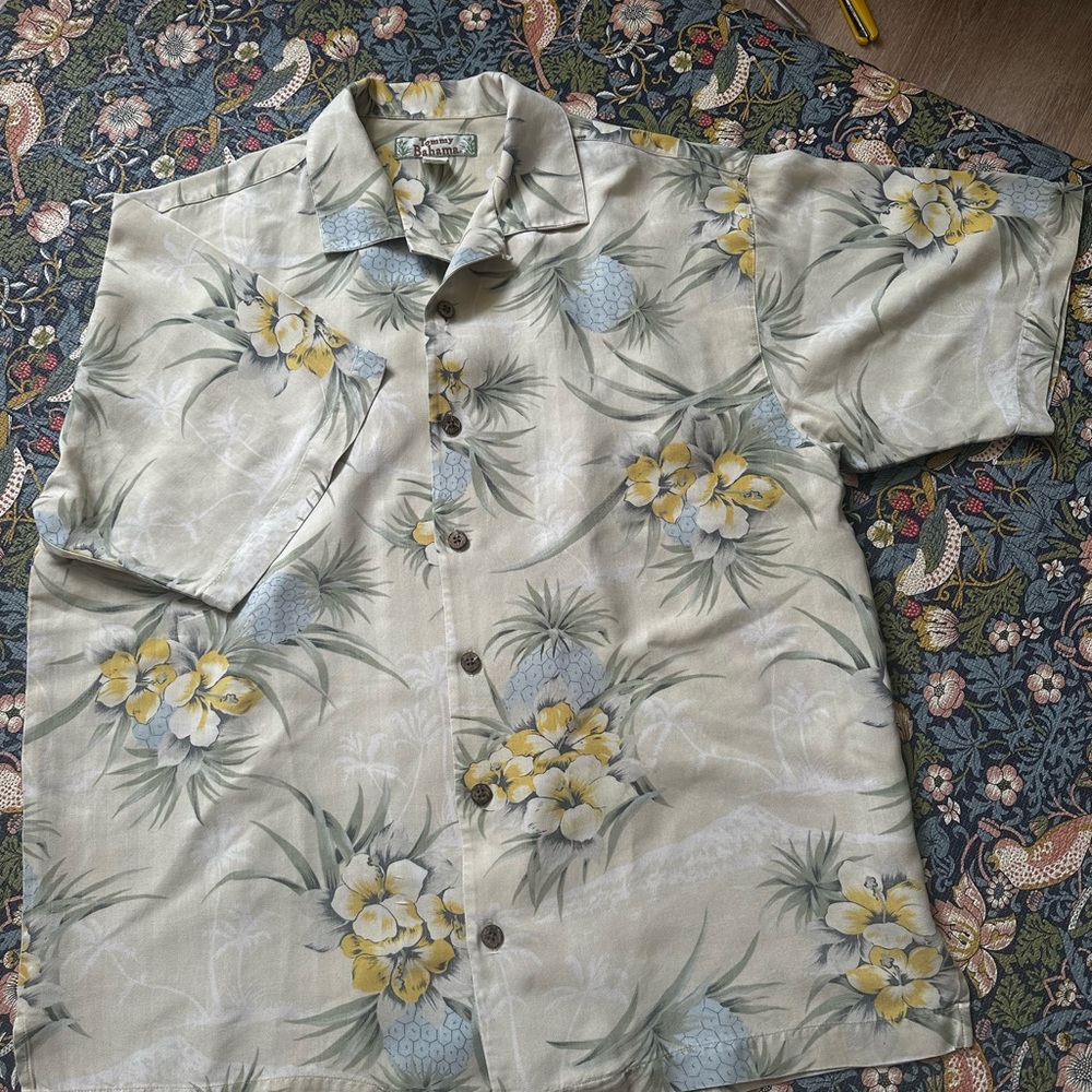 Tropical Floral Men's Shirt